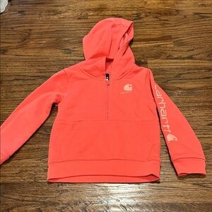 Carhartt Kids Bright Coral Hoodie